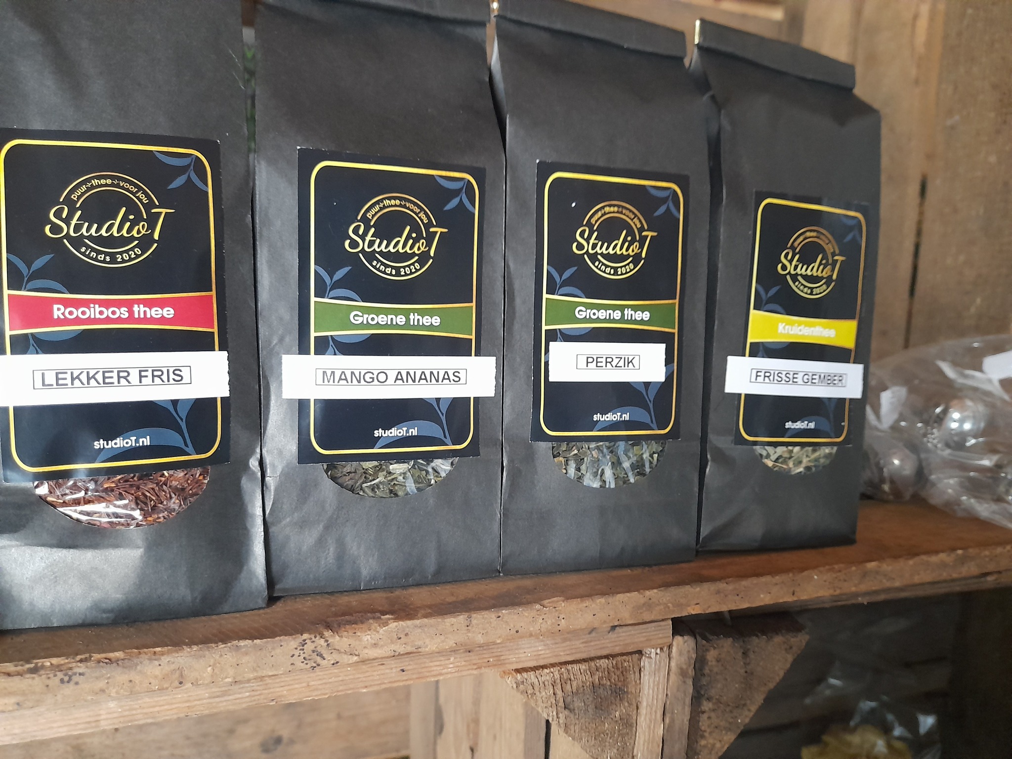 Boerderijwinkel Lensink heeft nu ook Thee in het assortiment